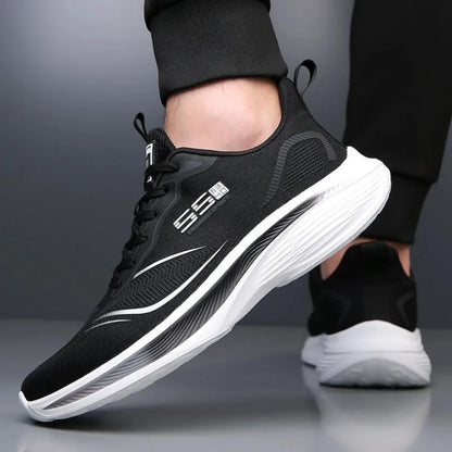 Carbon Plate Marathon Shoes Men Casual Sneakers Air Cushion Luxury Comfortable Lightweight Sports Running Shoes Male Footwear
